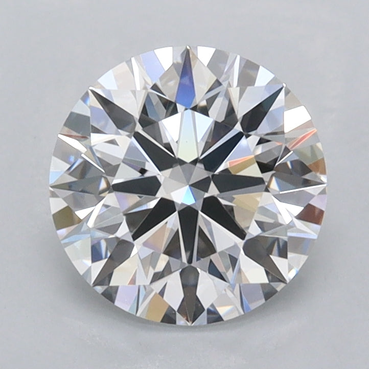 1.50 Carat Round Shaped, Ideal Cut, D Color, FL Clarity, IGI Certified Lab Grown Diamond