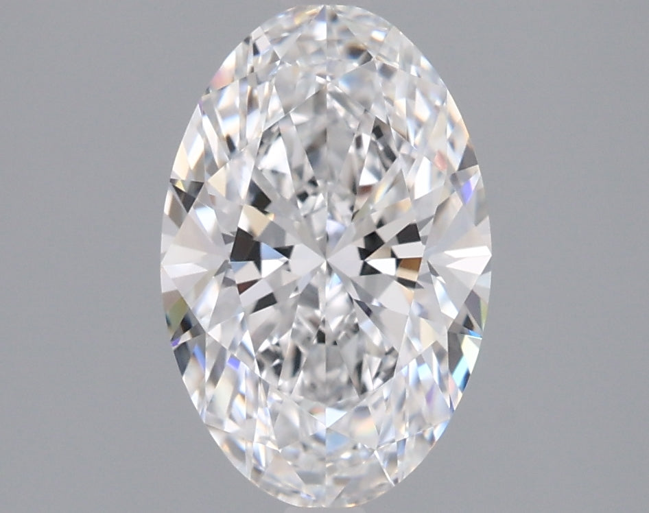 1.63 Carat Oval Shaped, Ideal Cut, E Color, VVS1 Clarity, IGI Certified Lab Grown Diamond