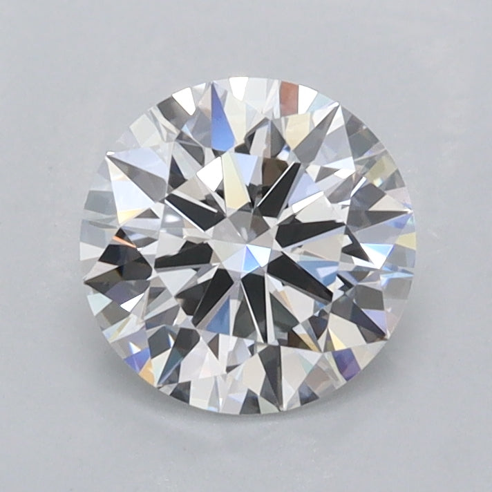 1.06 Carat Round Shaped, Ideal Cut, D Color, FL Clarity, IGI Certified Lab Grown Diamond
