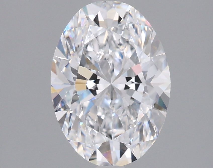 1.50 Carat Oval Shaped, Excellent Cut, D Color, VVS1 Clarity, IGI Certified Lab Grown Diamond