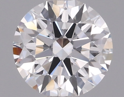 0.55 Carat Round Shaped, Ideal Cut, D Color, VVS2 Clarity, IGI Certified Lab Grown Diamond