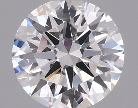 0.55 Carat Round Shaped, Ideal Cut, D Color, VVS1 Clarity, IGI Certified Lab Grown Diamond
