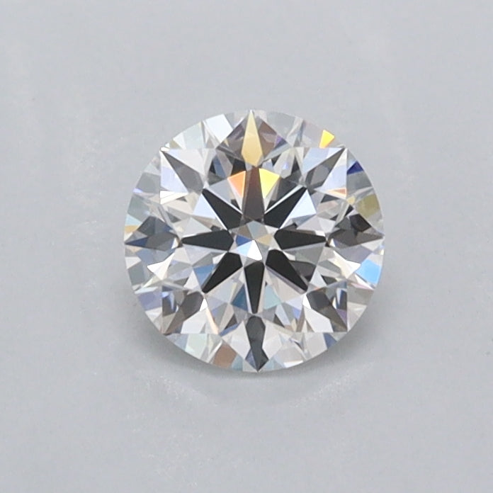 0.47 Carat Round Shaped, Ideal Cut, D Color, VVS2 Clarity, IGI Certified Lab Grown Diamond