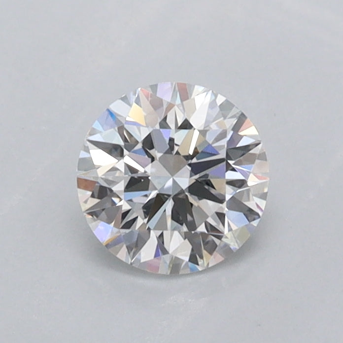 0.56 Carat Round Shaped, Ideal Cut, D Color, VVS2 Clarity, IGI Certified Lab Grown Diamond