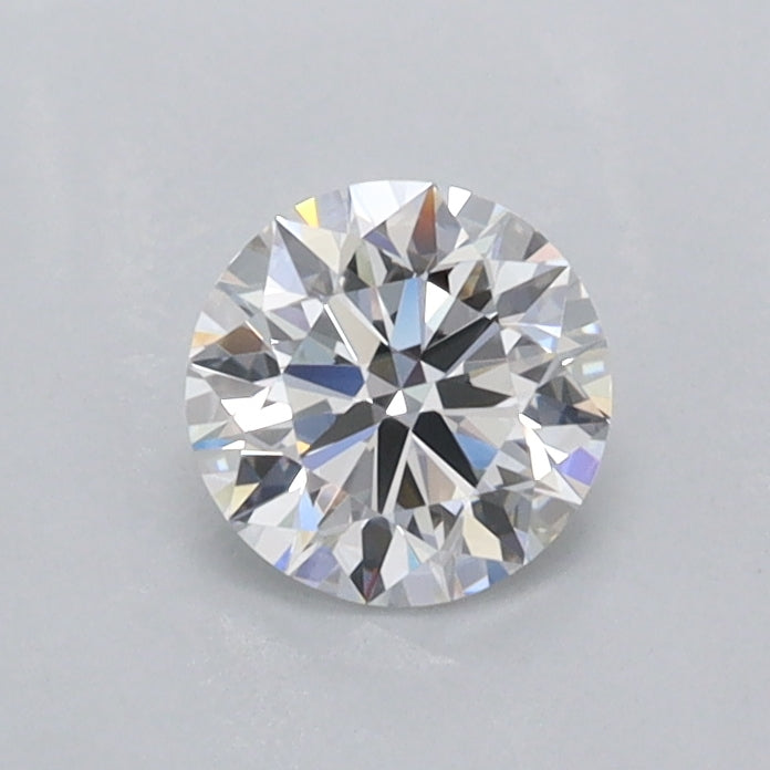 0.55 Carat Round Shaped, Ideal Cut, D Color, VVS1 Clarity, IGI Certified Lab Grown Diamond