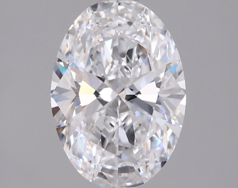 1.51 Carat Oval Shaped, Ideal Cut, D Color, VVS1 Clarity, IGI Certified Lab Grown Diamond