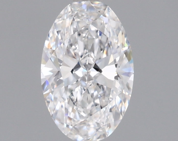 0.95 Carat Oval Shaped, Ideal Cut, D Color, VVS1 Clarity, IGI Certified Lab Grown Diamond