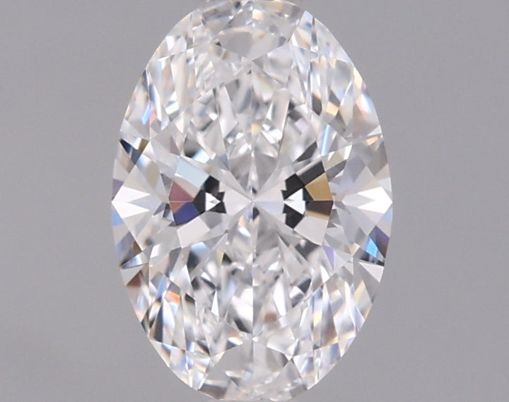0.95 Carat Oval Shaped, Ideal Cut, D Color, VVS1 Clarity, IGI Certified Lab Grown Diamond