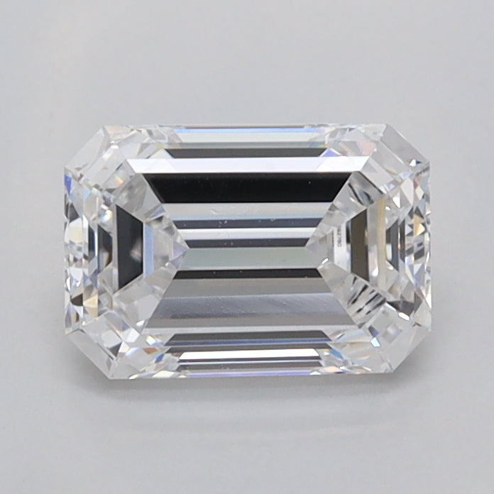 1.06 Carat Emerald Shaped, Ideal Cut, D Color, VVS1 Clarity, IGI Certified Lab Grown Diamond