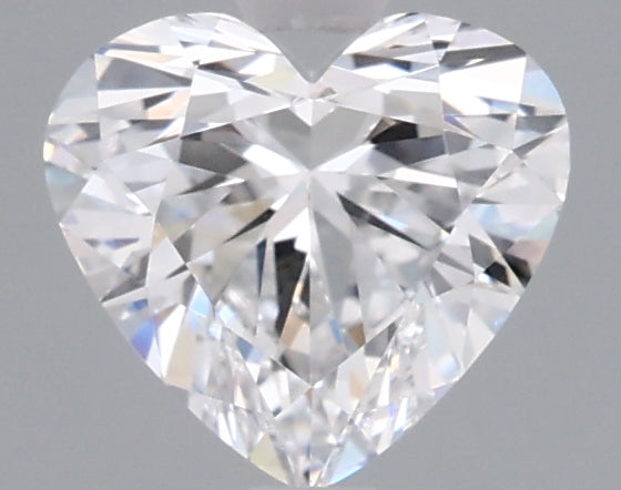 1.04 Carat Heart Shaped, Ideal Cut, D Color, VVS2 Clarity, IGI Certified Lab Grown Diamond