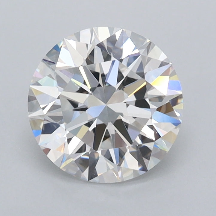 1.34 Carat Round Shaped, Ideal Cut, D Color, FL Clarity, IGI Certified Lab Grown Diamond