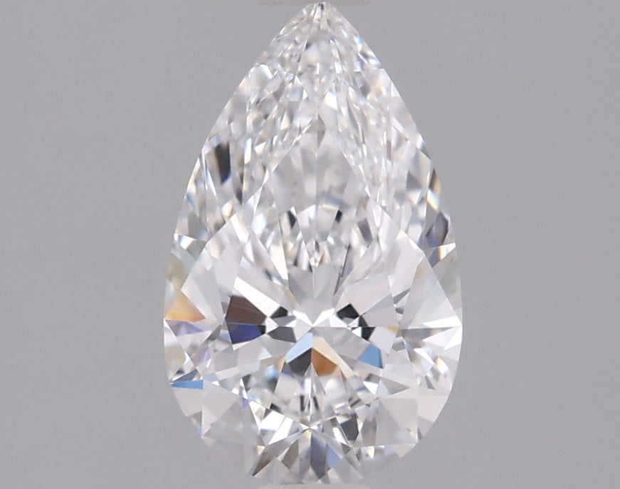 1.03 Carat Pear Shaped, Ideal Cut, D Color, VVS1 Clarity, IGI Certified Lab Grown Diamond