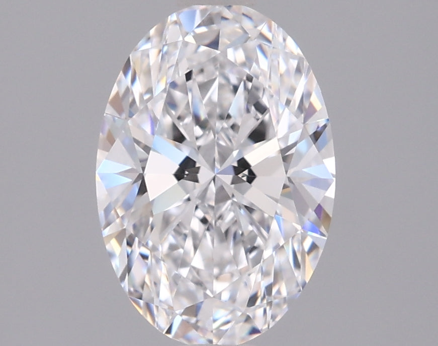1.48 Carat Oval Shaped, Ideal Cut, D Color, VVS1 Clarity, IGI Certified Lab Grown Diamond