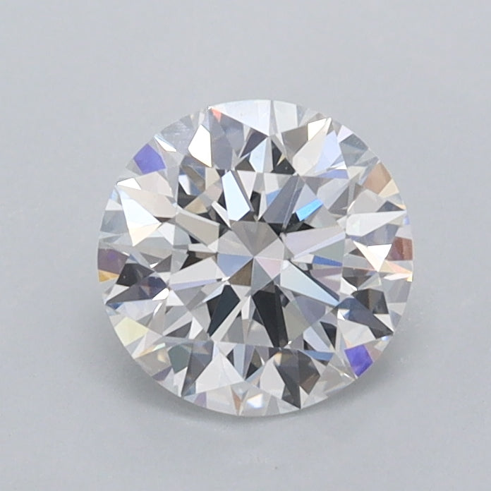 0.86 Carat Round Shaped, Ideal Cut, D Color, VVS2 Clarity, IGI Certified Lab Grown Diamond