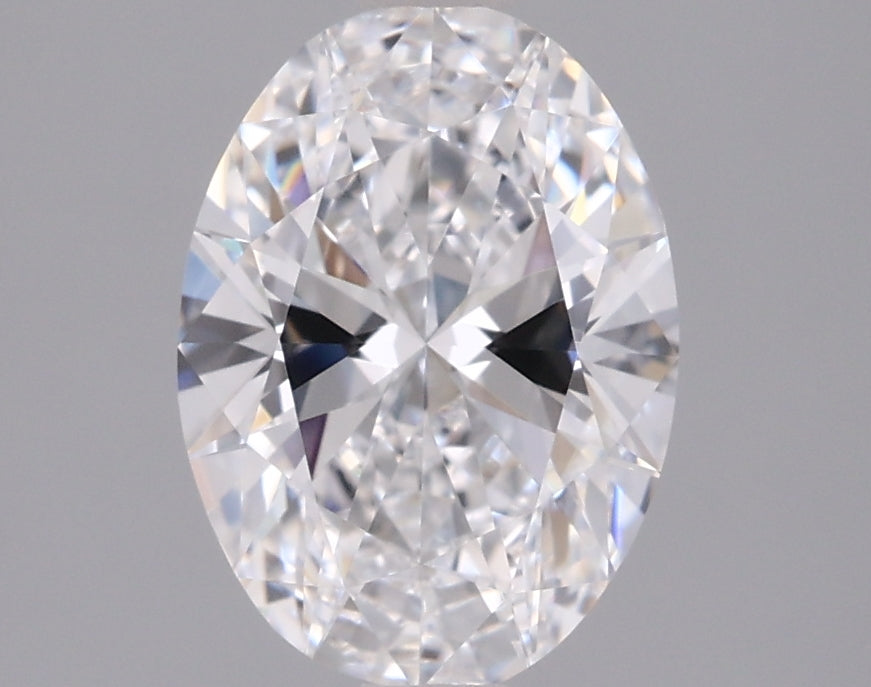 1.55 Carat Oval Shaped, Ideal Cut, D Color, VVS1 Clarity, IGI Certified Lab Grown Diamond
