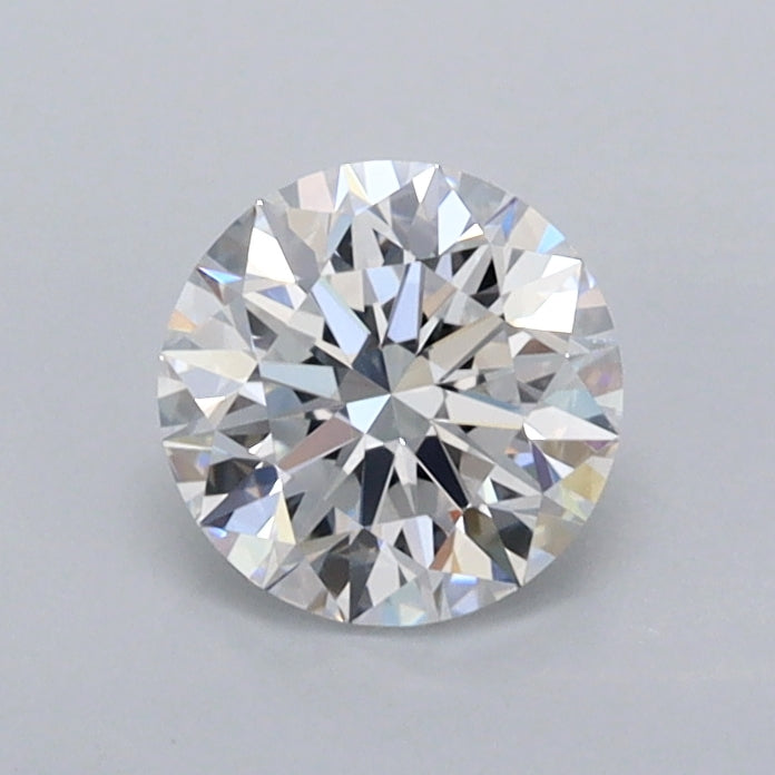 0.72 Carat Round Shaped, Excellent Cut, D Color, VVS2 Clarity, IGI Certified Lab Grown Diamond