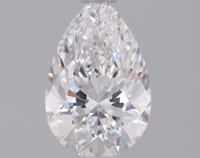1.03 Carat Pear Shaped, Excellent Cut, D Color, VVS2 Clarity, IGI Certified Lab Grown Diamond