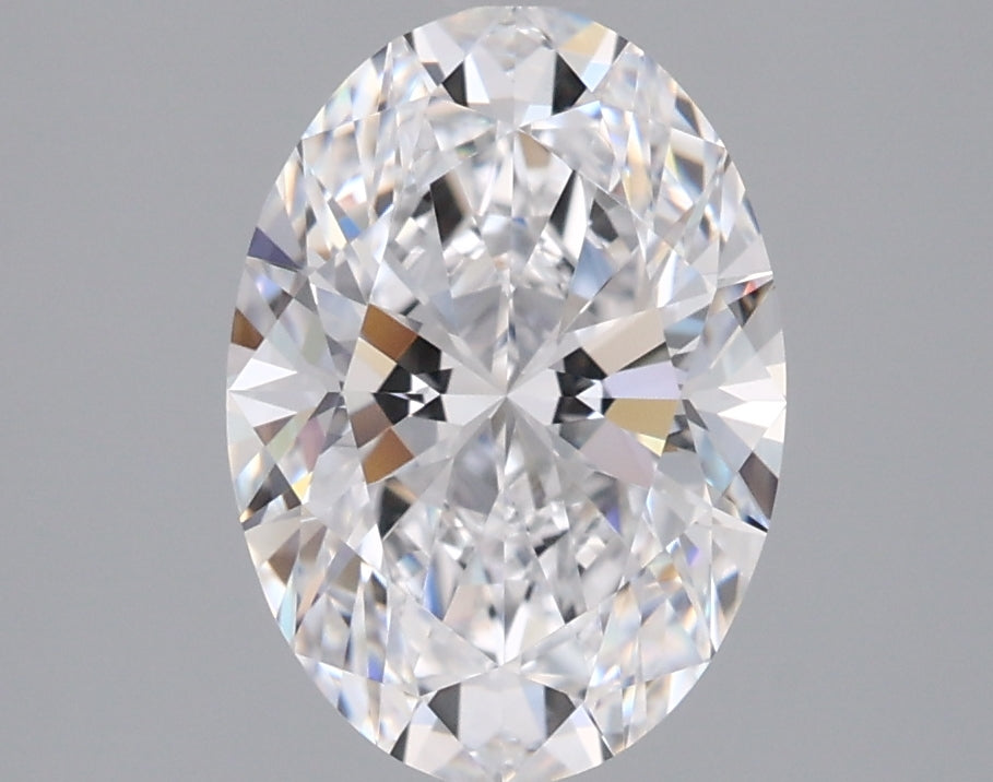 1.90 Carat Oval Shaped, Ideal Cut, D Color, VVS1 Clarity, IGI Certified Lab Grown Diamond