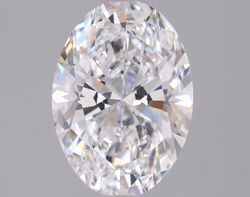 1.54 Carat Oval Shaped, Ideal Cut, D Color, VVS1 Clarity, IGI Certified Lab Grown Diamond