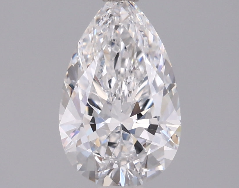 1.04 Carat Pear Shaped, Ideal Cut, D Color, VVS2 Clarity, IGI Certified Lab Grown Diamond