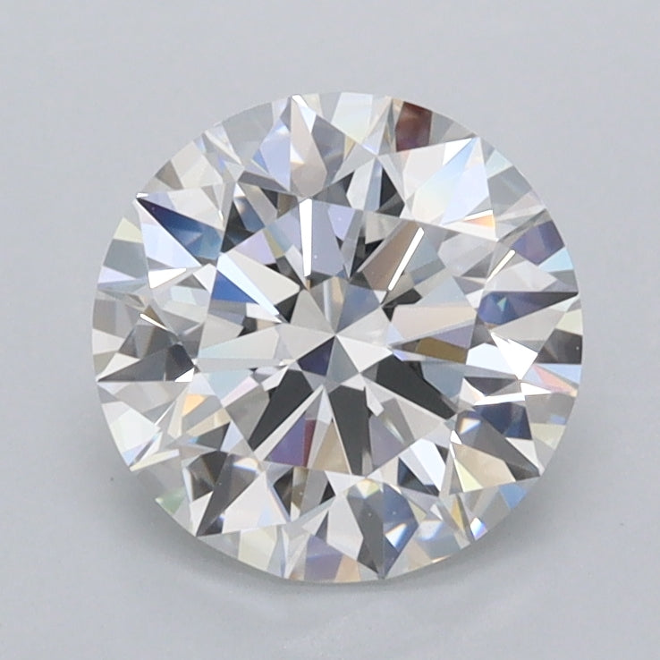 1.59 Carat Round Shaped, Ideal Cut, D Color, FL Clarity, IGI Certified Lab Grown Diamond