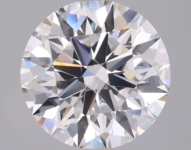 2.39 Carat Round Shaped, Ideal Cut, D Color, VVS2 Clarity, IGI Certified Lab Grown Diamond
