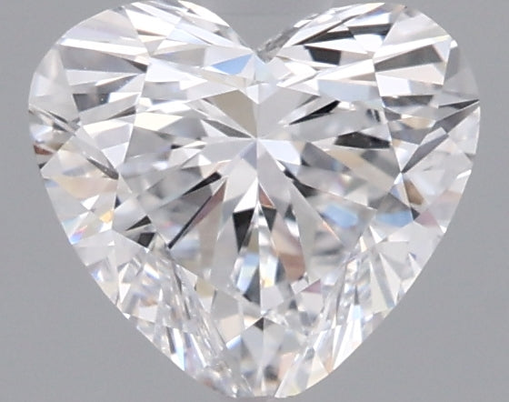 1.01 Carat Heart Shaped, Ideal Cut, D Color, VVS2 Clarity, IGI Certified Lab Grown Diamond