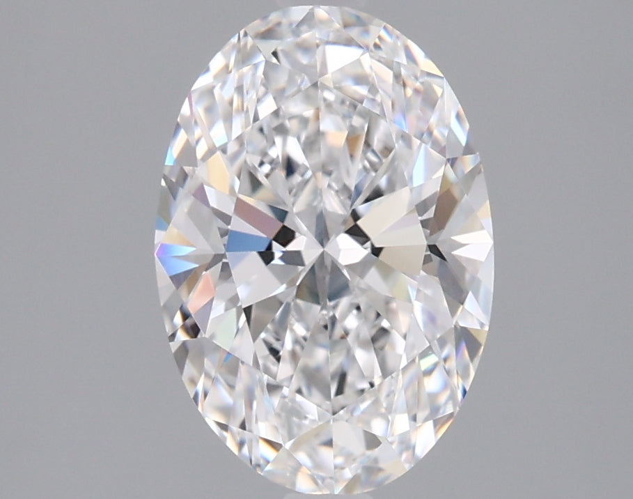 1.80 Carat Oval Shaped, Ideal Cut, D Color, VVS1 Clarity, IGI Certified Lab Grown Diamond