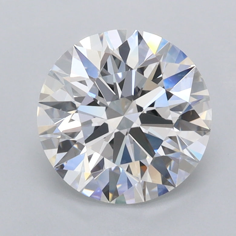 1.83 Carat Round Shaped, Ideal Cut, D Color, FL Clarity, IGI Certified Lab Grown Diamond