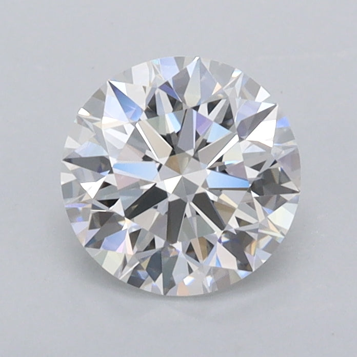 0.97 Carat Round Shaped, Ideal Cut, D Color, FL Clarity, IGI Certified Lab Grown Diamond
