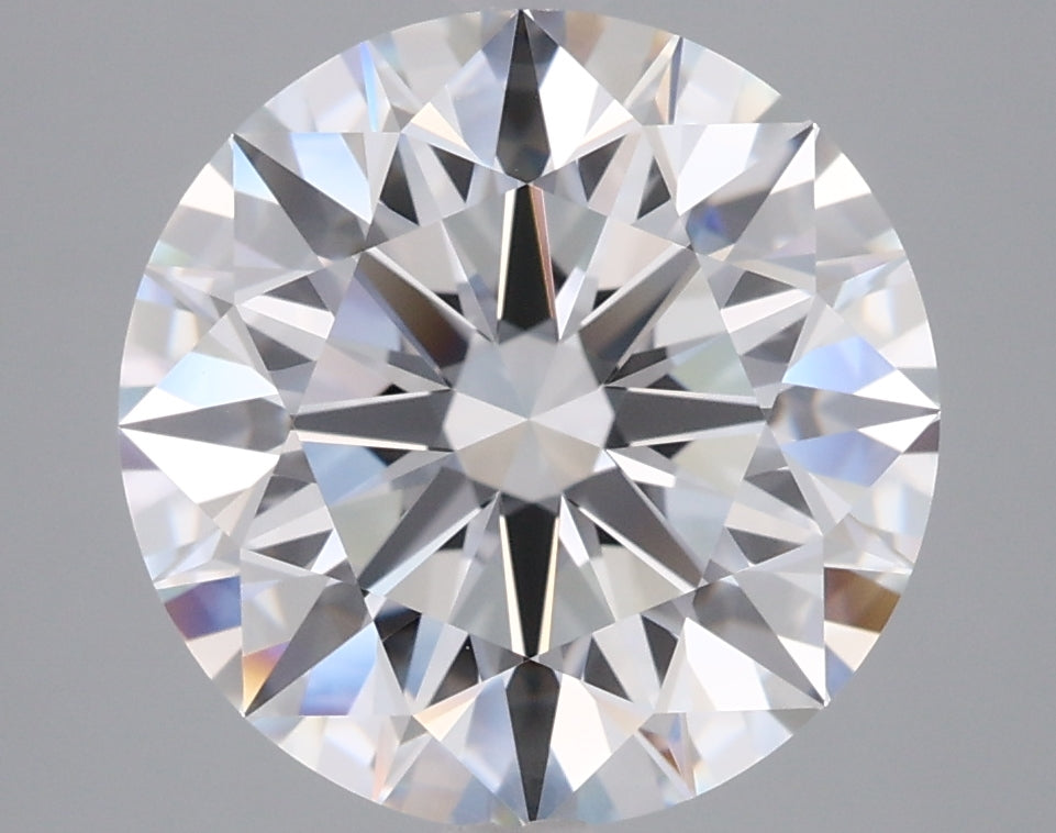 4.24 Carat Round Shaped, Ideal Cut, D Color, VVS1 Clarity, IGI Certified Lab Grown Diamond