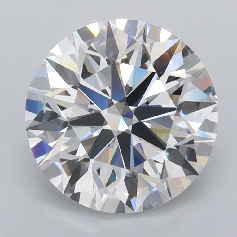 2.31 Carat Round Shaped, Ideal Cut, D Color, FL Clarity, IGI Certified Lab Grown Diamond