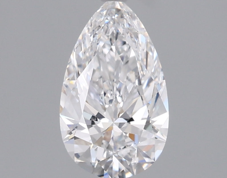 0.93 Carat Pear Shaped, Ideal Cut, D Color, VVS1 Clarity, IGI Certified Lab Grown Diamond