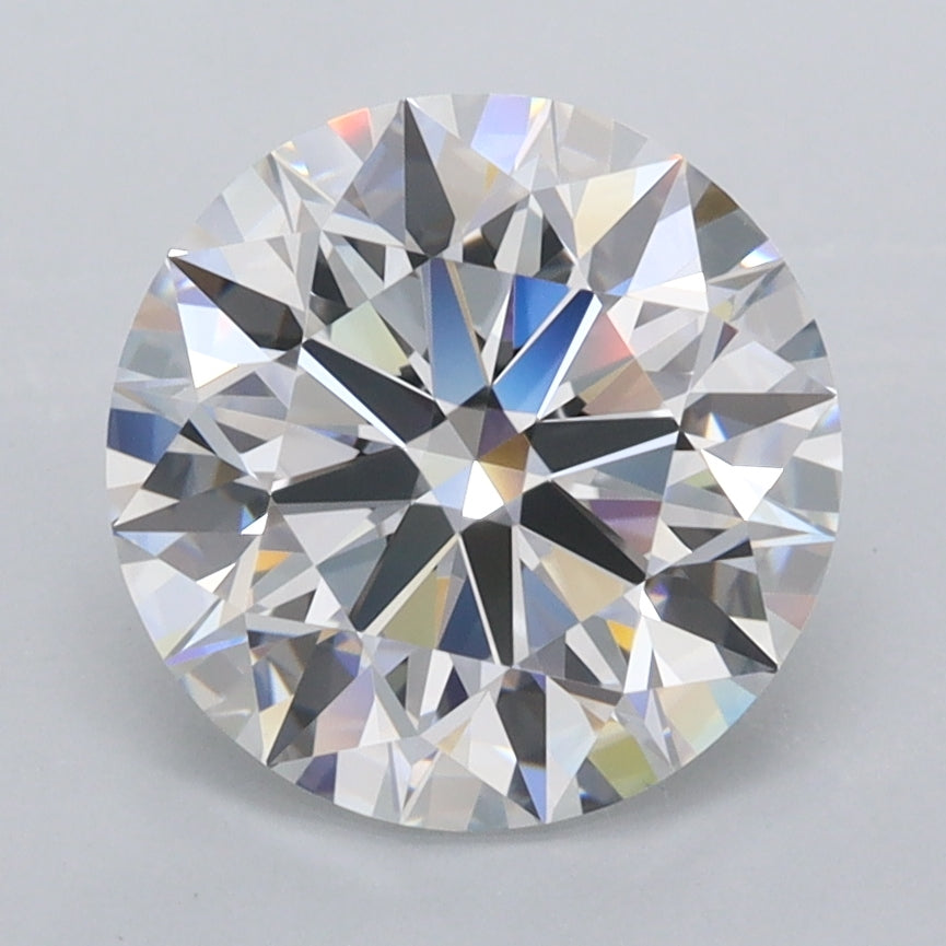 2.89 Carat Round Shaped, D Color, FL Clarity, IGI Certified Lab Grown Diamond