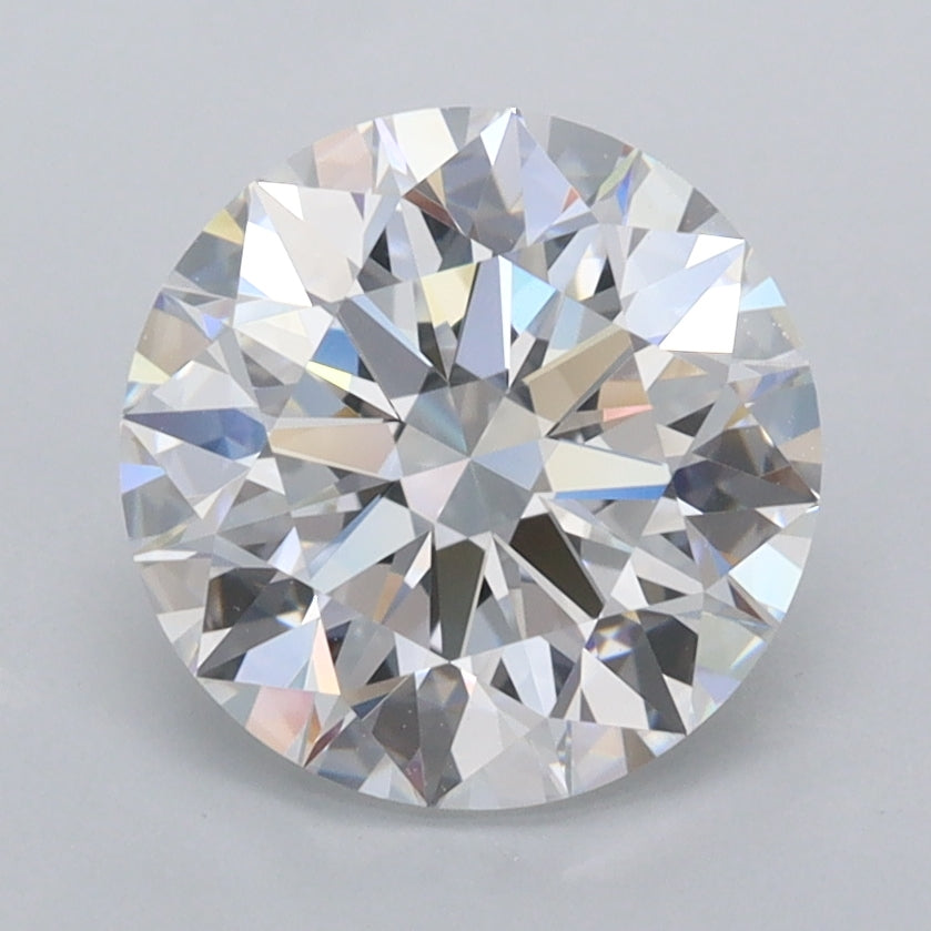 2.40 Carat Round Shaped, Ideal Cut, D Color, FL Clarity, IGI Certified Lab Grown Diamond