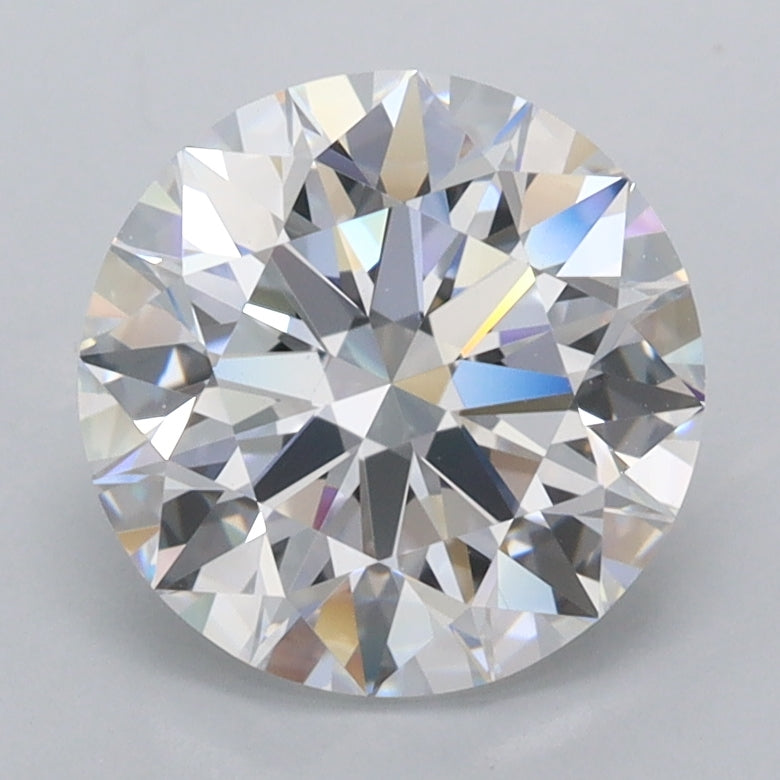 2.37 Carat Round Shaped, Excellent Cut, D Color, VVS1 Clarity, IGI Certified Lab Grown Diamond