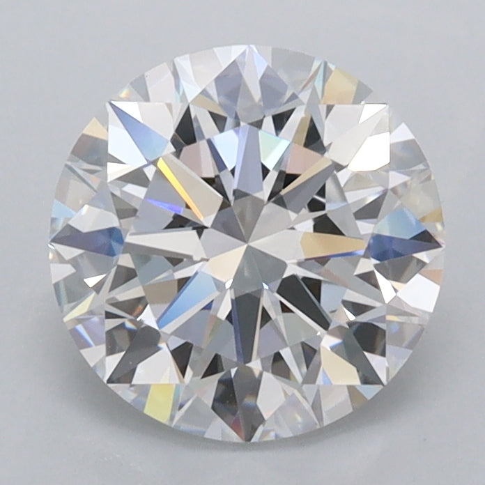 1.73 Carat Round Shaped, Excellent Cut, D Color, VVS1 Clarity, IGI Certified Lab Grown Diamond