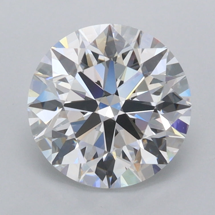 1.84 Carat Round Shaped, Ideal Cut, D Color, FL Clarity, IGI Certified Lab Grown Diamond