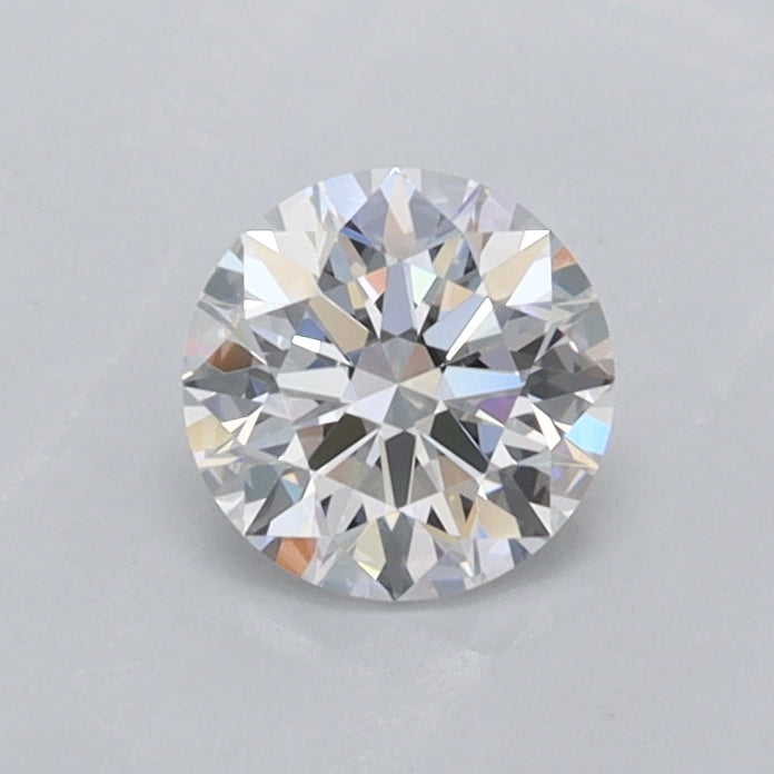 0.56 Carat Round Shaped, Ideal Cut, D Color, VVS1 Clarity, IGI Certified Lab Grown Diamond