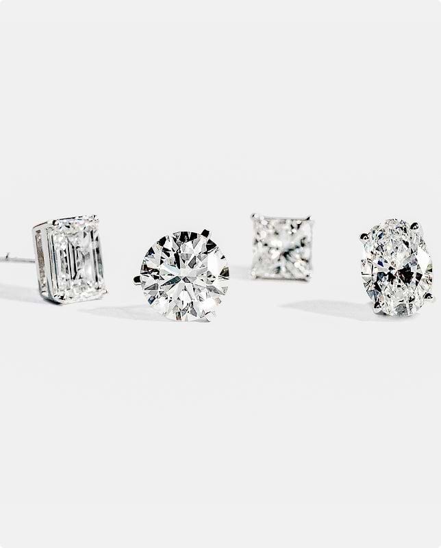 Lab-Grown Diamond Earrings