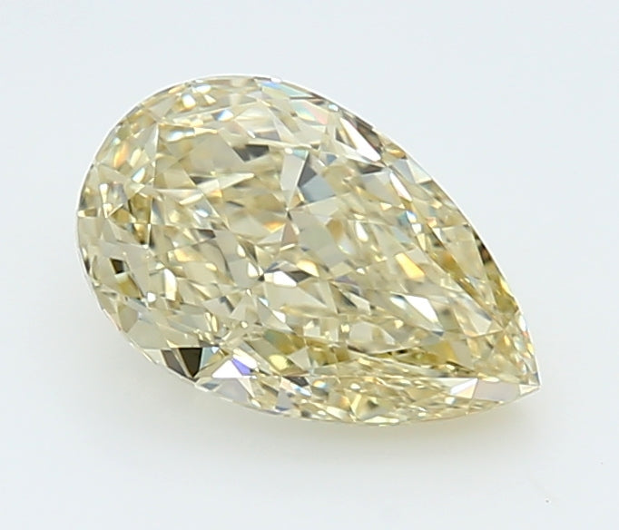 1.51 Carat Pear Shaped, Ideal Cut, VVS2 Clarity, IGI Certified Lab Grown Diamond