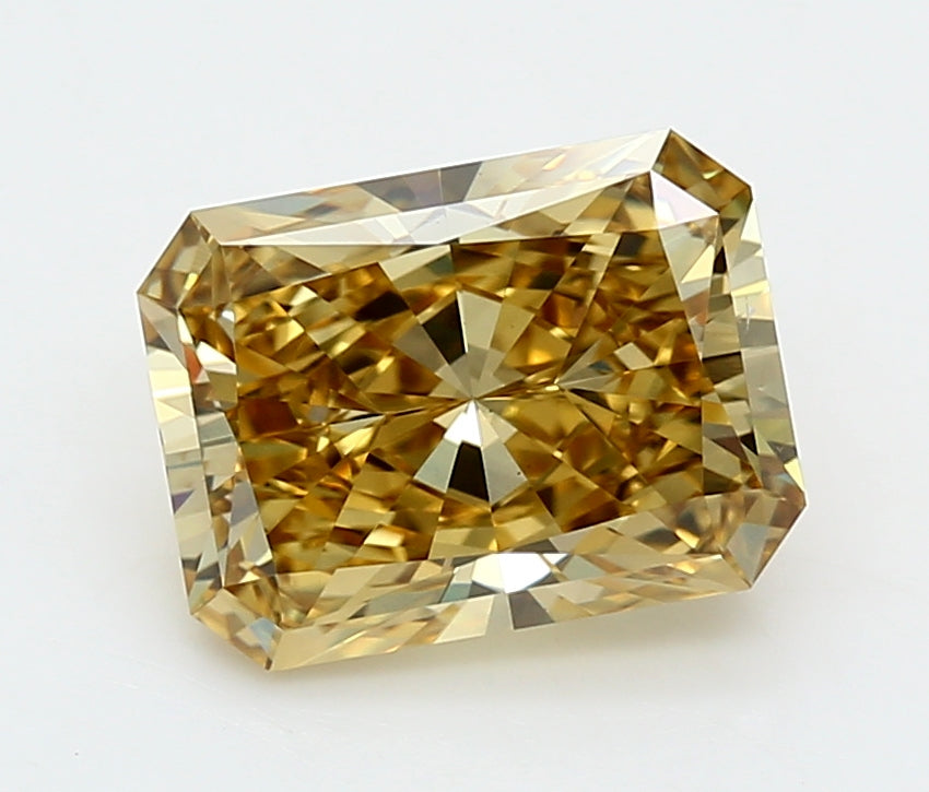 3.04 Carat Radiant Shaped, Ideal Cut, VS1 Clarity, IGI Certified Lab Grown Diamond