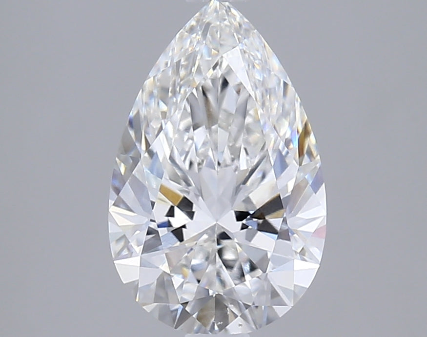 2.03 Carat Pear Shaped, Ideal Cut, E Color, VVS1 Clarity, IGI Certified Lab Grown Diamond
