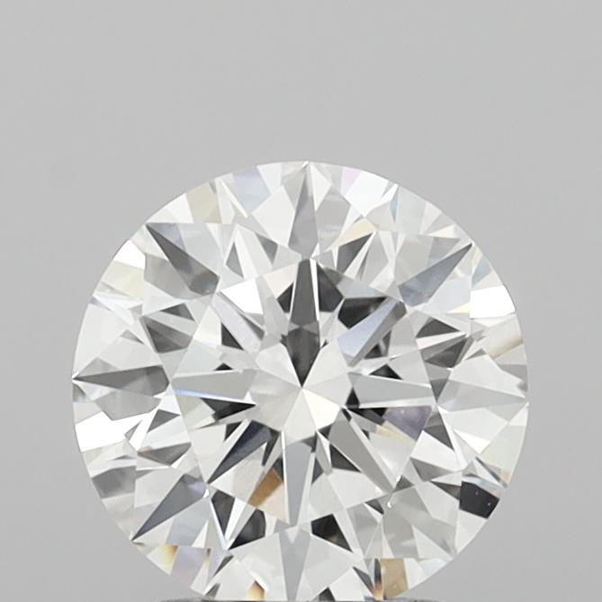 2.07 Carat Round Shaped, Ideal Cut, E Color, VVS2 Clarity, IGI Certified Lab Grown Diamond