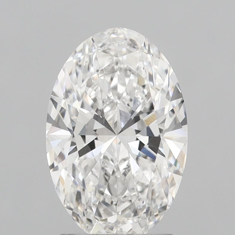 2.51 Carat Oval Shaped, Ideal Cut, E Color, VVS2 Clarity, IGI Certified Lab Grown Diamond