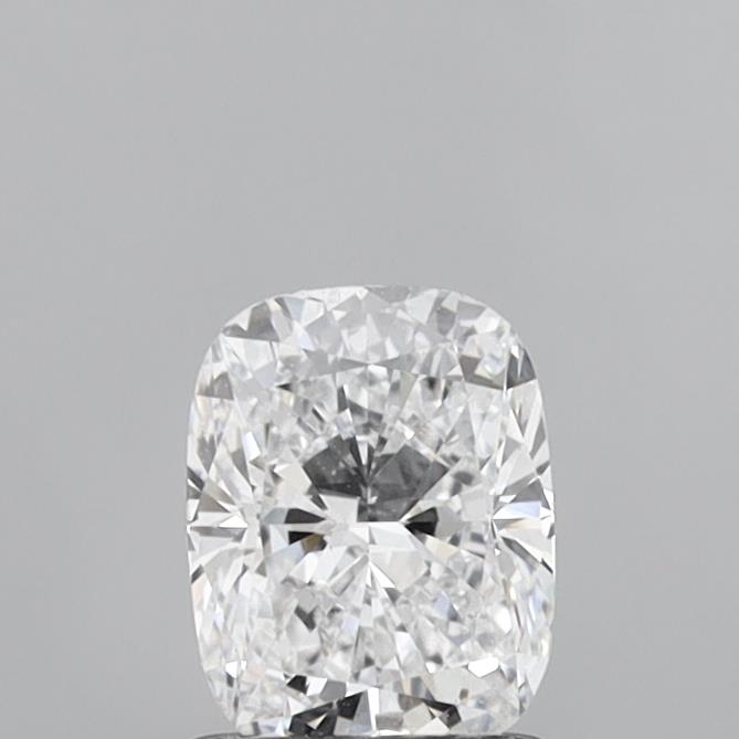 1.05 Carat Cushion Shaped, Ideal Cut, D Color, VS2 Clarity, IGI Certified Lab Grown Diamond