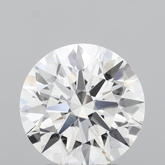 2.08 Carat Round Shaped, Ideal Cut, F Color, VS1 Clarity, IGI Certified Lab Grown Diamond