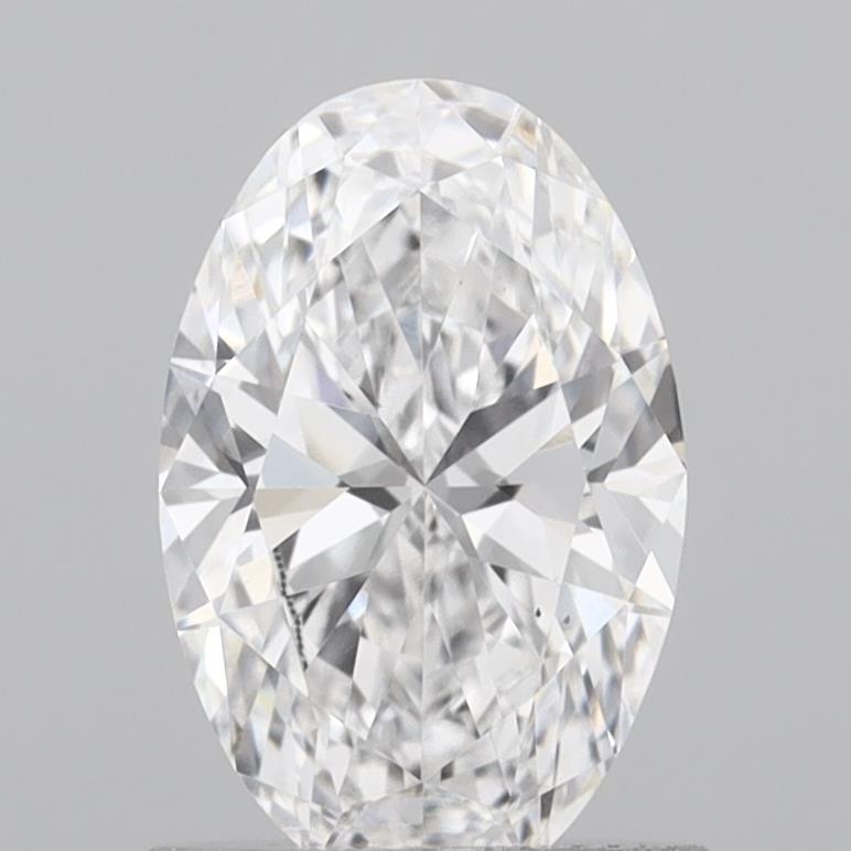 1.09 Carat Oval Shaped, Ideal Cut, D Color, VS1 Clarity, IGI Certified Lab Grown Diamond