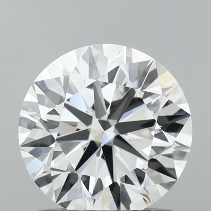 1.04 Carat Round Shaped, Ideal Cut, D Color, VVS2 Clarity, IGI Certified Lab Grown Diamond