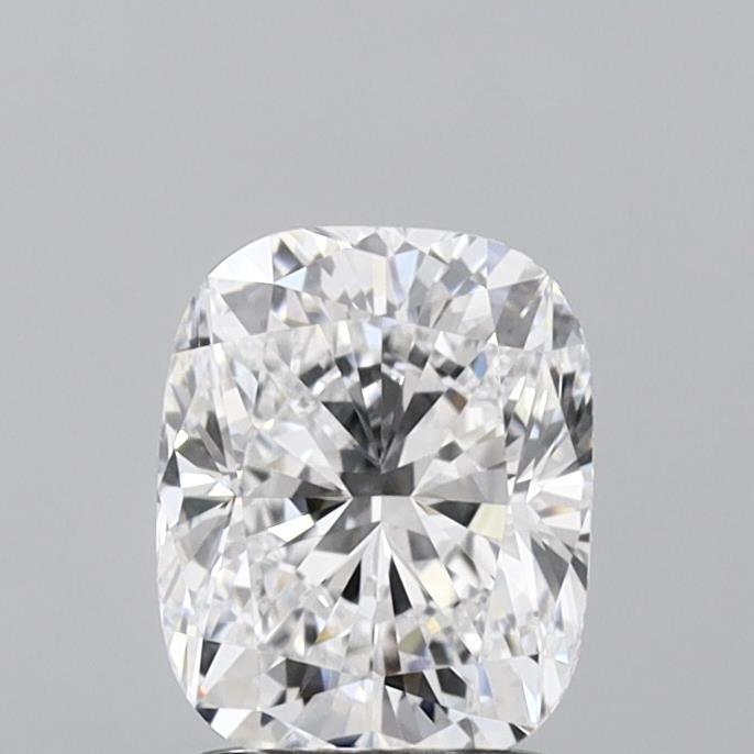1.56 Carat Cushion Shaped, Ideal Cut, D Color, VVS1 Clarity, IGI Certified Lab Grown Diamond